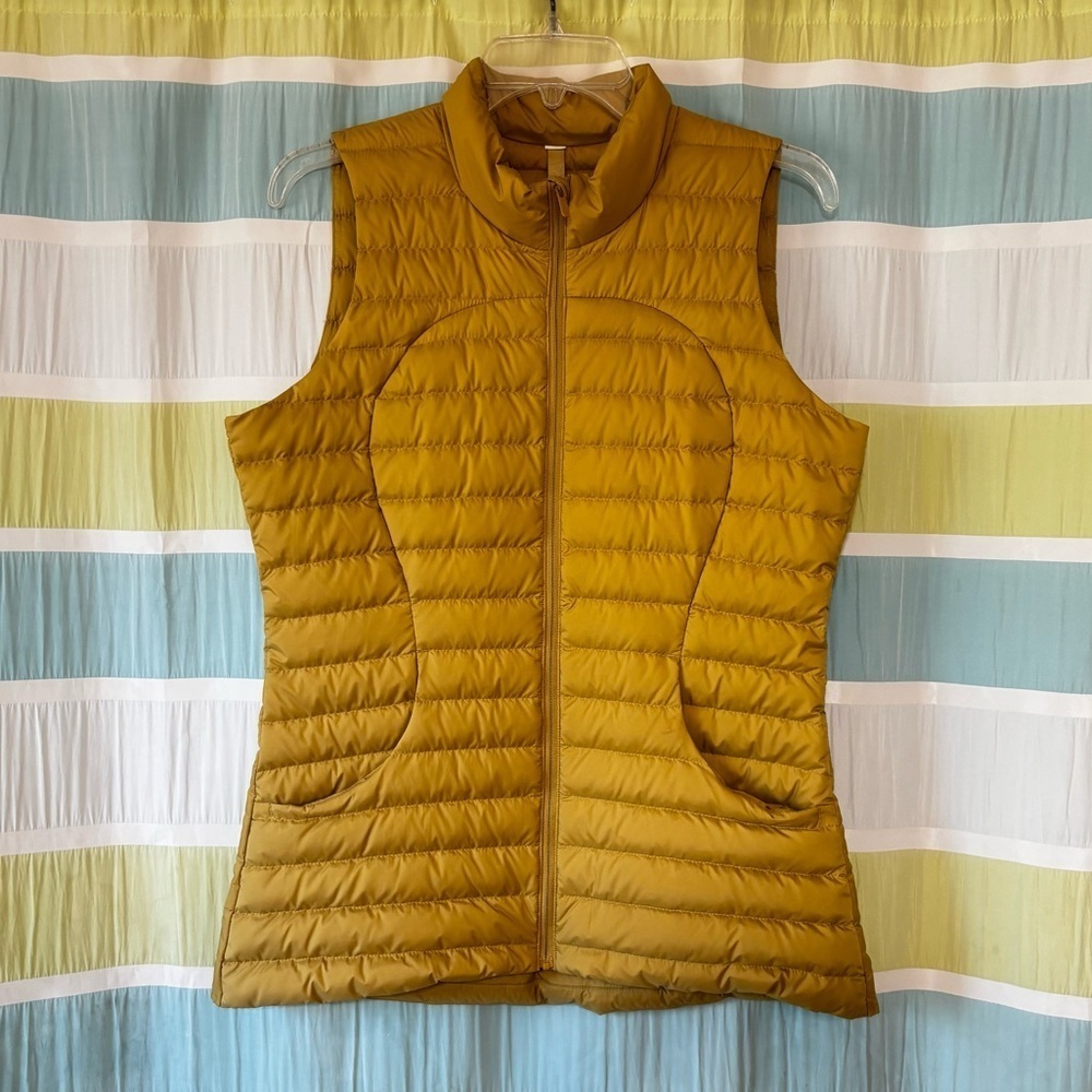 Lululemon Pack It Down Vest Golden Goose Puffer Size 8 - Picture 4 of 11